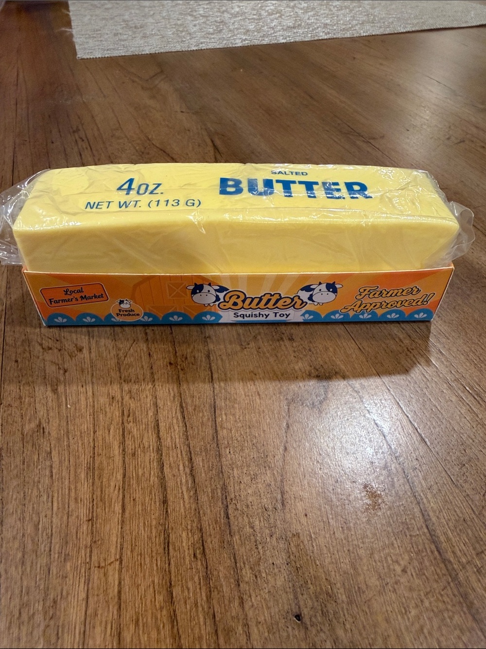 Butter Yellow Squishy Toy by Butter - Party Favor